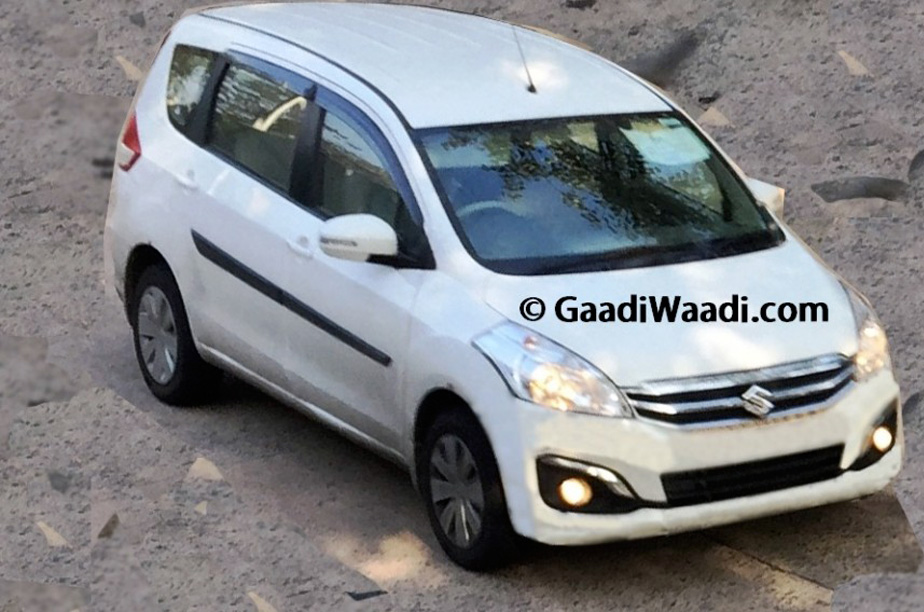Suzuki Maruti Ertiga facelift India (foto: gaadiwaadi.com)