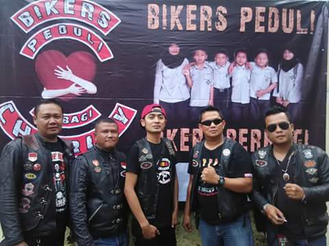 Bikers peduli di Bandung (foto : dok bikers peduli)