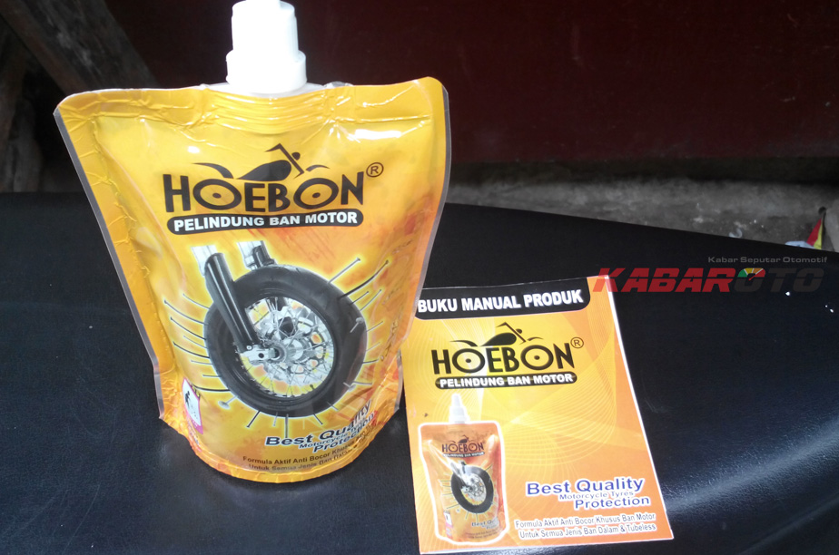 Hoebon Pelindung ban (foto: Ahmad Djainudin/KabarOto)