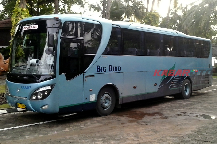 Jet Bus Big Bird yang menjadi Tranportasi tim KabarOto (foto: Abdi Kurniawan/KabarOto)