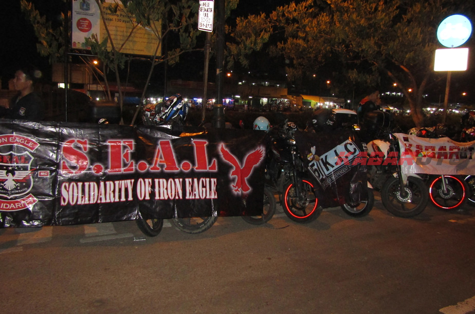 Motor-motor bikers yg ikut kopdargab (foto: Ahmad Djainudin/KabarOto)