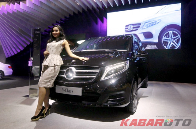 Mercedes benz The New V-Class (foto : Bimo Hariyadi/KabarOto 2016)