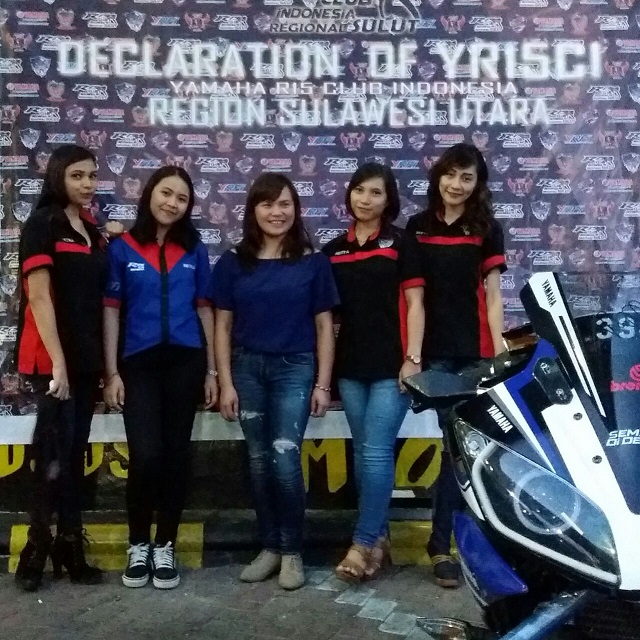Beberapa ladies bikers YR15CI Sulut (Foto : YR15CI Sulut)