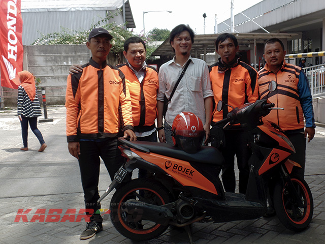 Armada Ojek Online BO-Jek (Foto : Alif Sowandono/KabarOto)