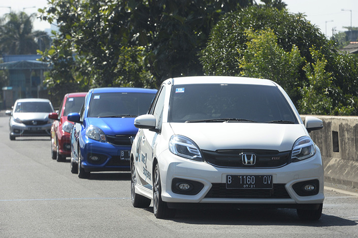 Jurnalis Jajal New Honda Brio RS dan New Honda Brio Satya (Foto : Bimo Hariyadi/KabarOto)