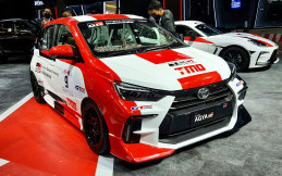 Ini Tampilan All New Toyota Agya GR Sport Jadi Mobil Balap