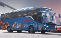 Gendong Sasis Mercedes-Benz, Bus Anyar PO Bagong Tampil Keren dengan Bodi Jetbus 5 SHD