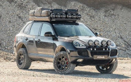 Modifikasi Porsche Cayenne Turbo S, Siap Melintasi Benua Afrika