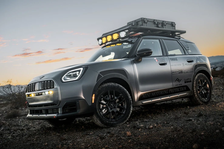Modifikasi MINI Countryman Untamed Edition di Rebelle Rally 2026