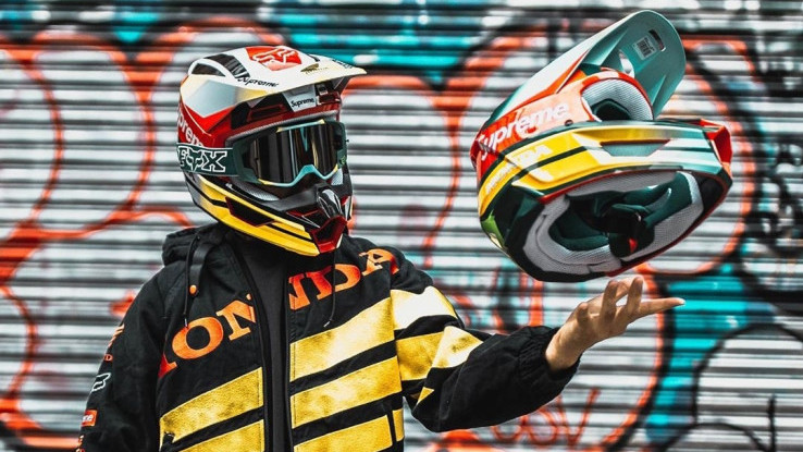 Baju Motocross Supreme Ala Hypebeast