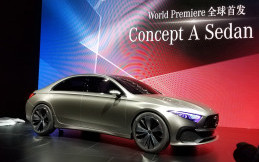 Ini Kemewahan Mercedes Concept A Sedan