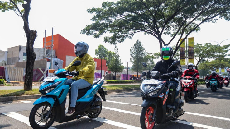 First Ride All New Honda Vario 125 di Jalanan Kota