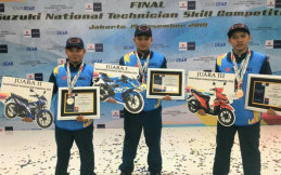 Inilah Pemenang Kontes Mekanik Suzuki National Technician Skill Competition 2018