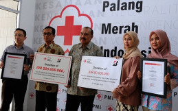 Bridgestone Salurkan Bantuan Dana ke Korban Palu dan Donggala