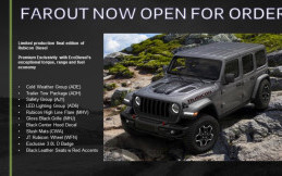 Jeep Wrangler Rubicon Farount Edition Segera Diluncurkan