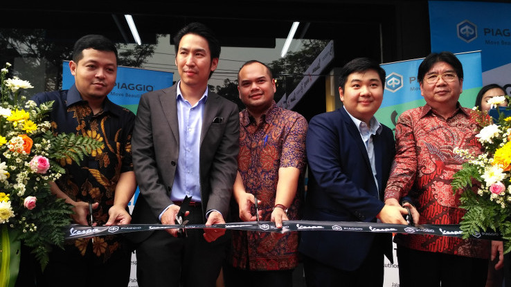 Piaggio Indonesia Resmikan Dealer Baru Di Tangerang