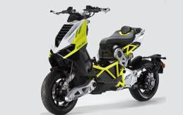 Italjet e01 Electric Meluncur di EICMA 2022, Motor Listrik Bergaya Dragster
