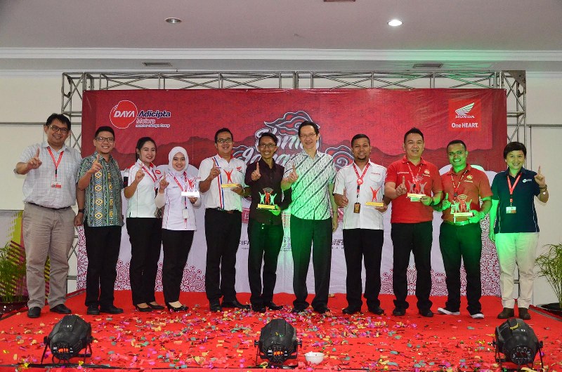 Ratusan Jaringan Honda di Jawa Barat mengikuti kontes layanan Honda