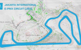 Begini Sirkuit Formula E di Ancol