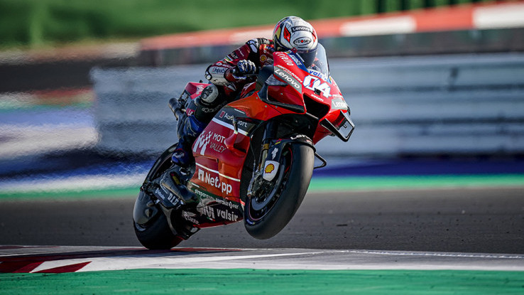 Quartararo Jatuh, Titel Juara Dunia MotoGP 2020 Disabet Dovizioso