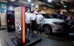 Pemilik Mitsubishi Outlander PHEV Bisa Quick Charger di Plaza Senayan