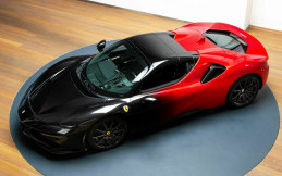 Keren, Ferrari SF90 Spider Dibalur Warna Khusus 