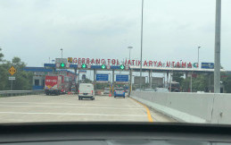 Mudik Lewat Tol Serpong - Subang, Begini Kondisi Jalannya 