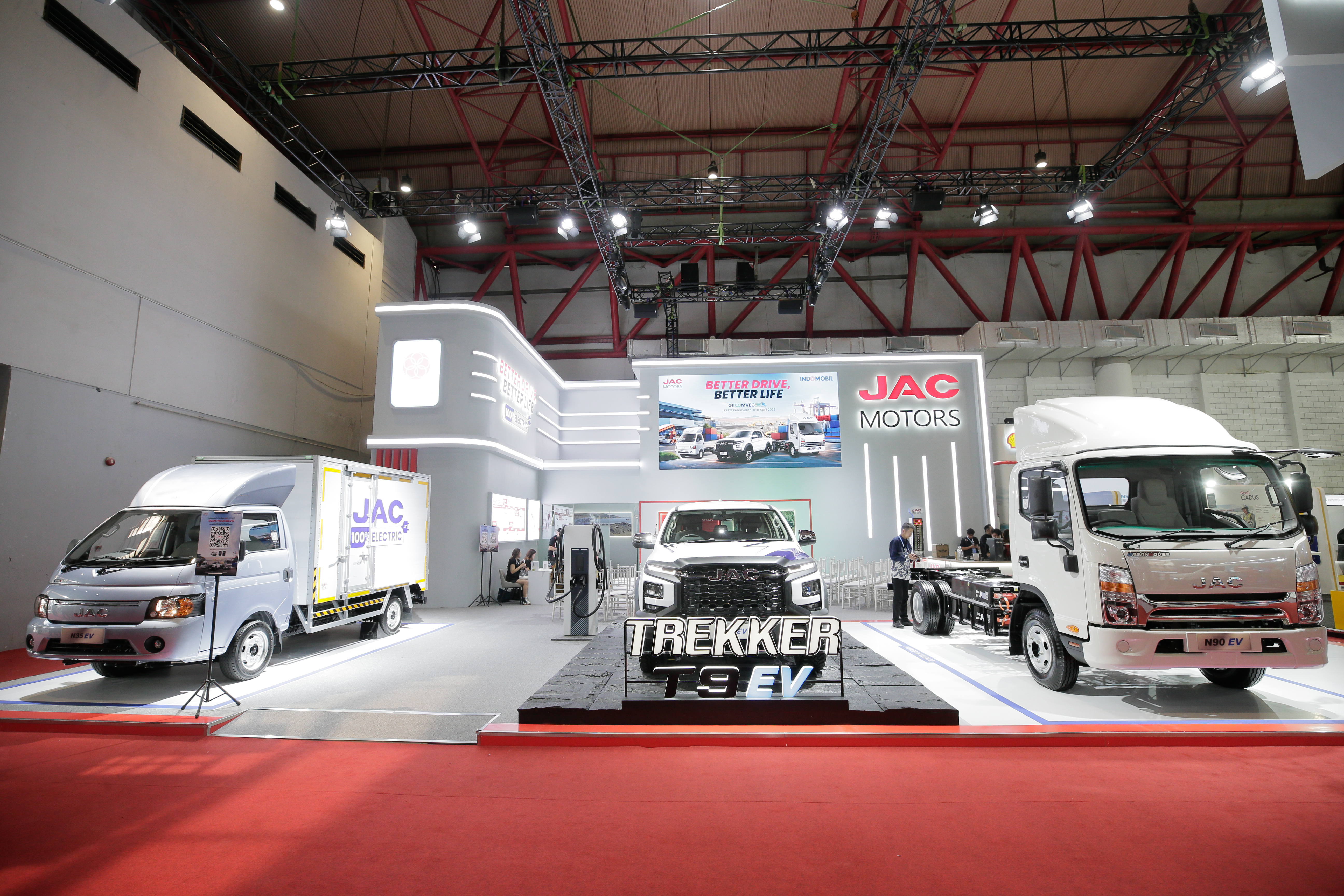 JAC Motors Tawarkan Jajaran EV dan Program Selama Giicomvec 2026