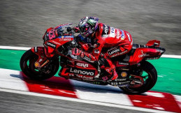  Gara-Gara Marc Marquez, Enea Bastianini Gagal Finis di MotoGP Inggris 2023