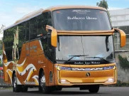 Bus Baru PO SJM Wonogiri Layani Rute AKAP Pakai Bodi Skylander R25 Fusion