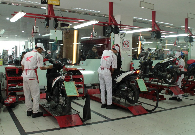 Honda Motor Menggelar Program Layanan Service di 3.750 AHASS