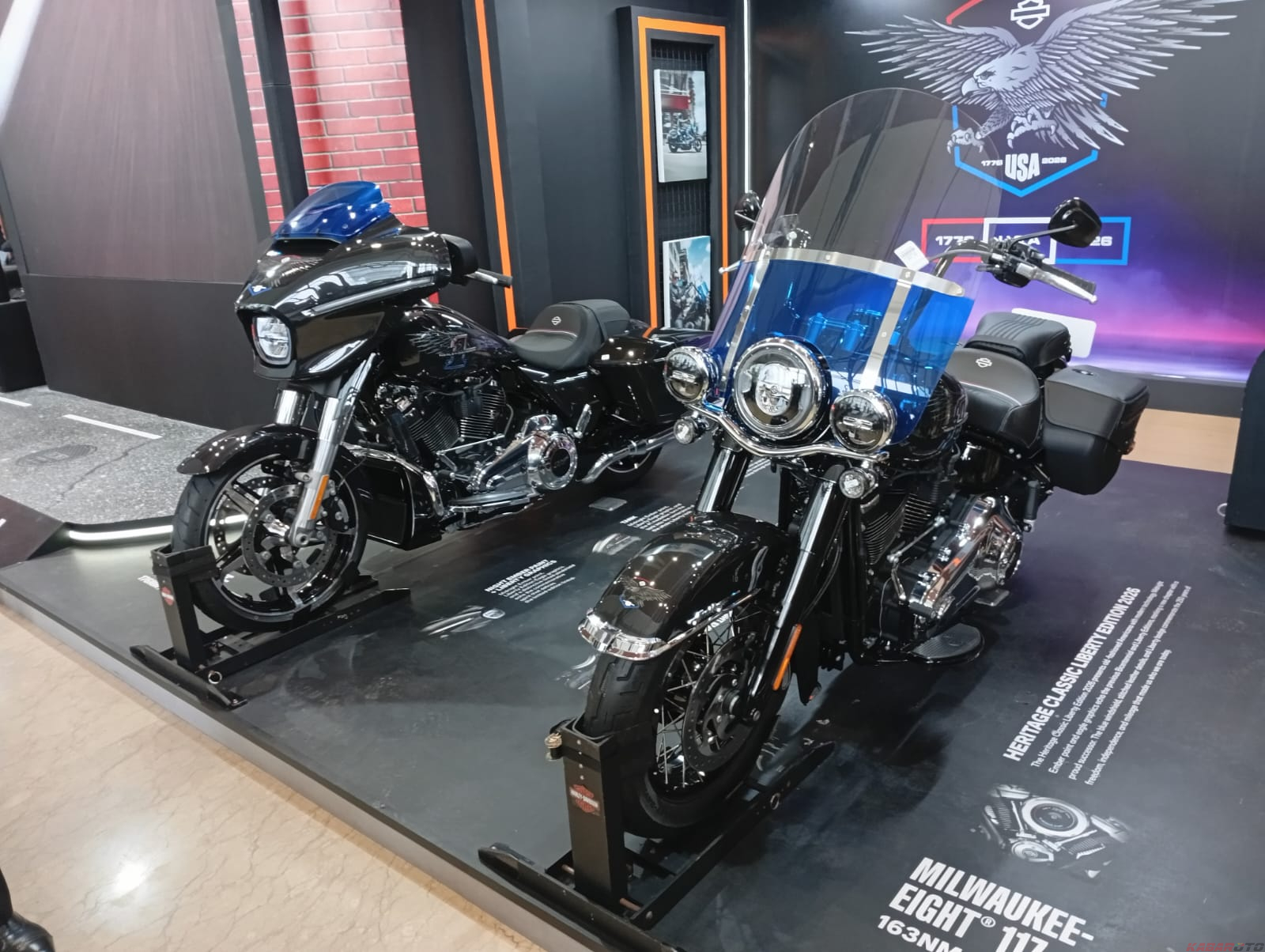 2 Moge Harley-Davidson Liberty Edition Melantai, Ini Harganya