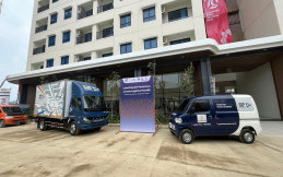 Mitsubishi L100 EV dan FUSO eCanter Jadi Mobil Komersial Listrik Pertama di Ibukota Nusantara