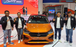 Modifikasi Daihatsu Ayla Sport Mejeng di GIIAS 2023