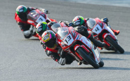 2 Pembalap Muda AHRT Bikin Bangga Indonesia dengan Podium Thailand Talent Cup 2023