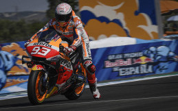 Operasi Pembalap Repsol Honda Marc Marquez Berjalan Sukses