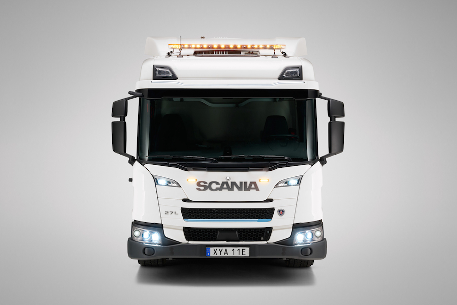 Scania Seri L Elektrik Raih Penghargaan Bintang 5 dari Euro NCAP