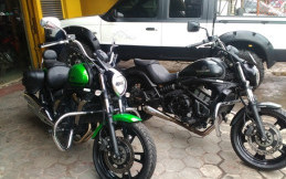 Video Kawasaki Vulcan S650 Bersuara Motor HD tipe Cruiser Racikan D+J Motospot