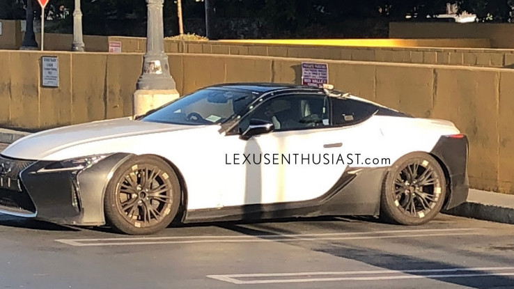 Prototipe Lexus LC F  Kedapatan Uji Coba di California