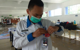 Distance Sensor Karya Terbaik di AHM Best Student 2020