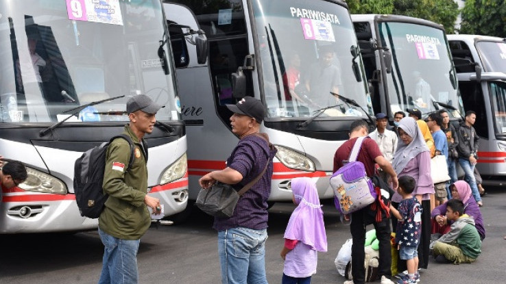 Wahana Honda Berangkatkan1.400 pemudik dengan 24 Bus