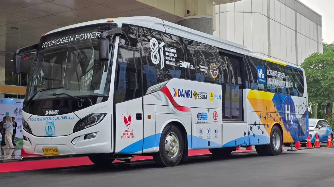 Bus Hidrogen Transjakarta Anyar Bakal Segera Beroperasi
