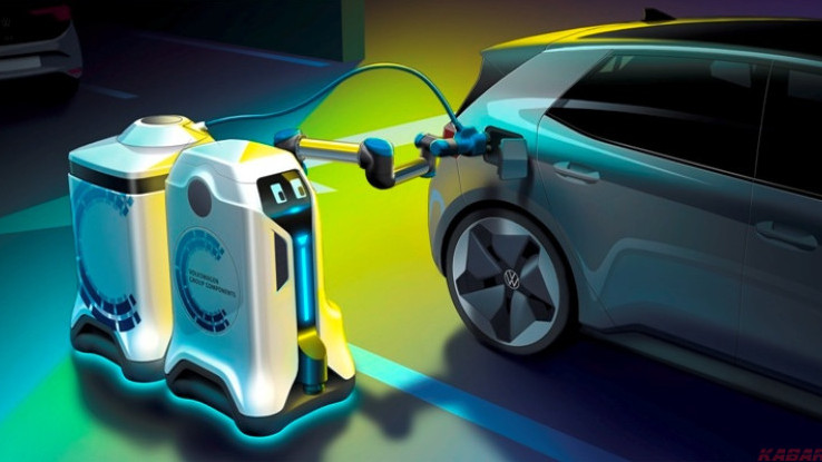 Revolusi Pengisian Baterai, Volkswagen Gunakan Mobile Robot
