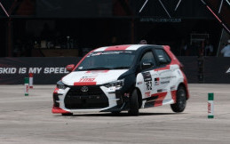 Toyota Gazoo Racing Indonesia Raih Juara Nasional Kejurnas Slalom 2023