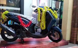 8 Unit Yamaha Lexi S Ini diserahkan kepada PB NU
