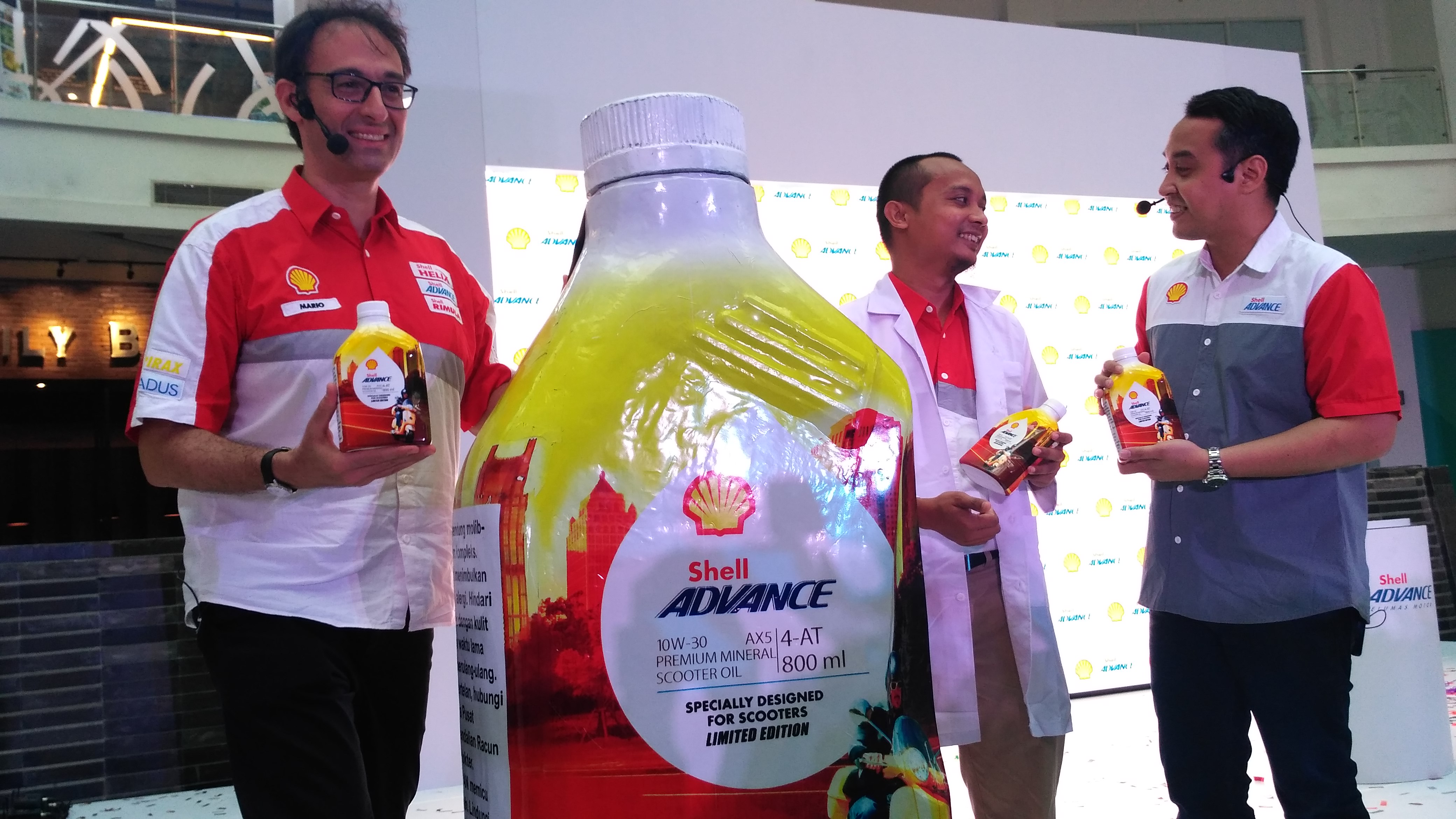 Shell Advance 4T AX5 Scooter 10W-30 Mampu Menjaga Mesin Tetap Bersi
