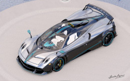 Hypercar Italia Pagani Huayra Coupe Terinspirasi Mobil Balap Hamilton
