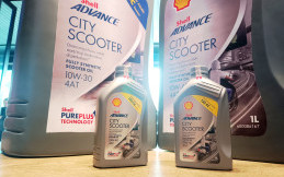Shell Advance City Scooter, Pelumas Berteknologi PurePlus untuk Motor Matik