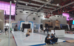 Intip Booth Esemka di IIMS 2023, 6 Slot Unit Display Dipersiapkan