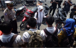 200 Pelajar di Karawang Terjaring Operasi Zebra 2017